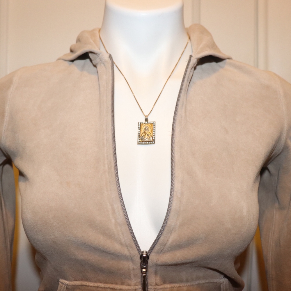 Juicy Couture Velour Track Jacket